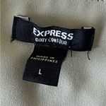 EXPRESS NWOT Body Contour Bodysuit Pale Earthy Sage Green Color SIZE LARGE Photo 5