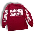Timeout UAB Crimson Tide Rammer Jammer Long Sleeve T Photo 1