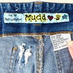 Mudd Y2K Lace-Up Denim Jeans Photo 2