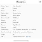 SheIn EZwear Audiotape And Letter Graphic Drop Shoulder Oversized Tee Graphic Women Photo 5