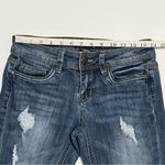 Dollhouse Charley Jeans Medium Wash Distressed Skinny Jeans Size 3 Photo 13