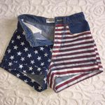 American Apparel American Flag High Waited Shorts Photo 0