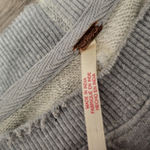 Free People  Rework It Reverse It Oversized Sweatshirt Distressed Grey size XS Photo 5