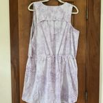 FLX Athletic Skort Dress Women’s XL Purple Tie Dye Casual Drawstring Waist Photo 4