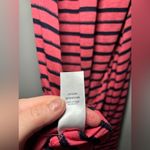 Splendid NEW Pink Navy Striped Sleeveless Fit Flare Tunic Dress Coverup Sz Med Photo 10