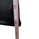 Banana Republic  Petite Vegan Leather Bootcut Pants Black 14P Smooth Coat MidRise Photo 13