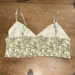 Lost + Wander  Green Sleeveless Bustier Camisole Photo 4
