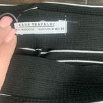 ZARA  Striped Ruffle Mini Skirt - Size M Photo 3