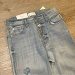 7 For All Mankind NEW High Waist Cropped Straight Jean Photo 5