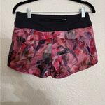 Lululemon Run Times Short II *4" Sun Dazed Multi Pink / Super Dark size 4 Photo 5