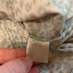 Christopher & Banks  Women's‎ Animal Print Button Front Cotton Jacket Brown - M Photo 4