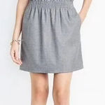J.Crew  EUC Women's Gray Sidewalk Skirt Tweed Lined Size 2 Photo 0