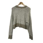 Garage Heather Tan Soft Ribbed Cropped Sweater Size Small Photo 3