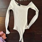 Lulus Ribbed One Shoulder Bodysuit Photo 0