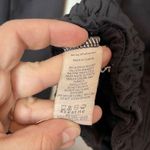 prAna  Black Ruffle Athleisure Zip Up Jacket Size Small Photo 2