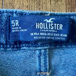 Hollister  Women's Ultra High Rise Dad Jeans Blue Denim, Stretch Size 5R Photo 4
