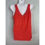 Lilla P Orange Pima Cotton V Photo 1