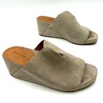 Gentle Souls by Kenneth Cole Gisele 65 Suede Mules Gray Leather Photo 0