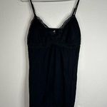 Jaclyn Smith Jacqueline Smith Black Lace Trim Slip Dress - Size Small Photo 0