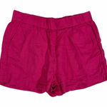 J.Crew  Pink Linen Shorts Photo 0