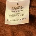 PINK - Victoria's Secret Cozie by Pink sweatshirt small brown soft NYC soft cozy casual long sleeve cute Photo 2