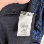 Avenue Sparkly Tunic Top Size 30/32 Hanky Hem Asymmetrical Stretch Glitter Party Photo 5