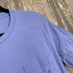 PINK - Victoria's Secret  Purple Colorful Black Sequin Bling T Shirt S/M Photo 4