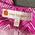 JUDE CONNALLY Lucia Herringbone Hot Pink Pant size Small Photo 5