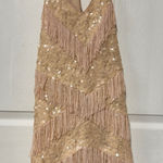 Gianni Bini  Beige Sequin Dress Photo 0