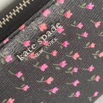 Kate Spade  Sylvia Meadow Black Floral Slim Women's Wallet Photo 8