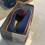 Grasshoppers Navy Blue & Red Patriotic Loafer Flat With Bow Flat Womens 6.5 USA Photo 5