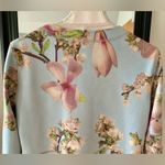 Joan Vass Floral Mid Length Jacket Photo 3
