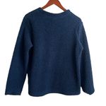 Disney Women Sleepwear Top M Navy Fleece Plush Metallic Mickey Lounge Leisure Photo 2