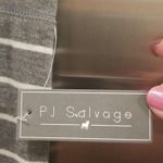 P.J. Salvage ππ Pajama Pants ~ Striped Print Heather Grey Medium M NWT Photo 8