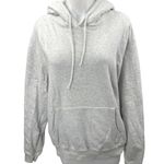 SoulCycle  Kingsley Gray Drawstring Long Sleeve Hooded Hoodie Sweatshirt Top Sz M Photo 0