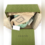 Gucci  GG Marmont Chain Blue Iridescent Nappa Chevron Matelasse Shoulder Bag Photo 1