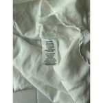 Beach Lunch Lounge Womens White Button Front Shirt Size M Photo 5