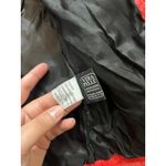 Claudio Iacovelli Italy Red Leather Moto Biker‎ Jacket Y2K Womens 40 IT US XS/S Photo 9