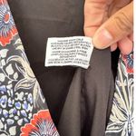 Walter Baker NWOT  Blue Floral Bodysuit Blouse Size Medium Photo 4