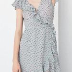 Urban Outfitters  Kimichi Blue Pins And Needles Ruffle Wrap Mini Dress si… Photo 0