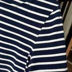 Boden Ella Long sleeve tee top sweater boatneck striped Bretonfrench navy cotton Blue Photo 6