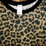 No Boundaries Leopard Print Sweatshirt Size XL Photo 1