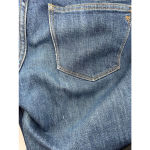 Madewell The Slim Boyjean Jeans - Size 26 Blue- Raw Hem Photo 2