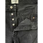 AGOLDE Nico Button Fly High Rise Slim Jeans in Cassette Size 31 Photo 6