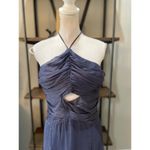 Likely Runa Halter Maxi Gown Night Shadow Blue Womens Size 10 Photo 10