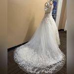 Casablanca Bridal Gown with Lace Details White Size L Photo 2