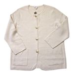 J.Crew NWT Giselle Sweater-Blazer in Bleached Sand Knit Cardigan M Photo 1