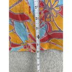 Allison Daley  Women's Button Down Shirt Short Sleeve Orange Size 12 Petite Photo 6