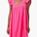 Tuckernuck Pomander Place Pink Camelillia Tiered Mini Dress Size XS Photo 0