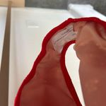 J.Crew  Eyelet cutout one-piece red swimsuit with bow Size Large NWT Photo 7